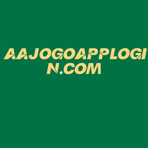 Logo da AAJOGOAPPLOGIN